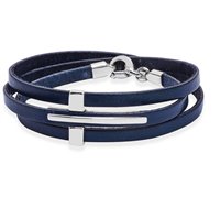 Bracelet Jack&co Homme Cross Over in Cuir JUB0037 - JUB0037